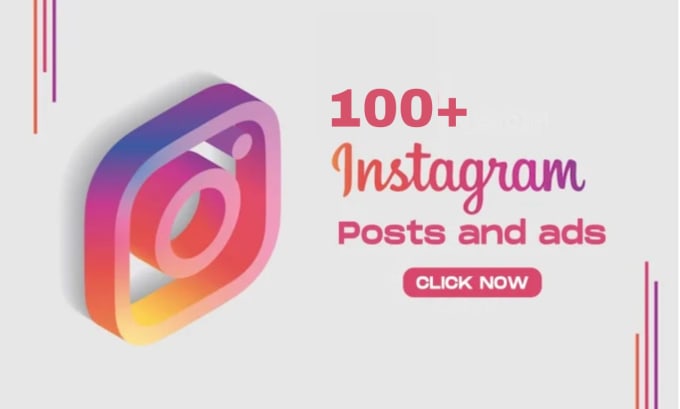 Gig Preview - Create 101 instagram posts and instagram ads creatively