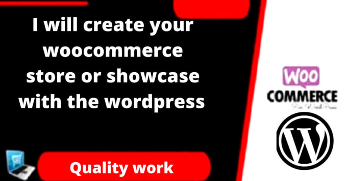 Gig Preview - Create your woocommerce store or showcase with the wordpress