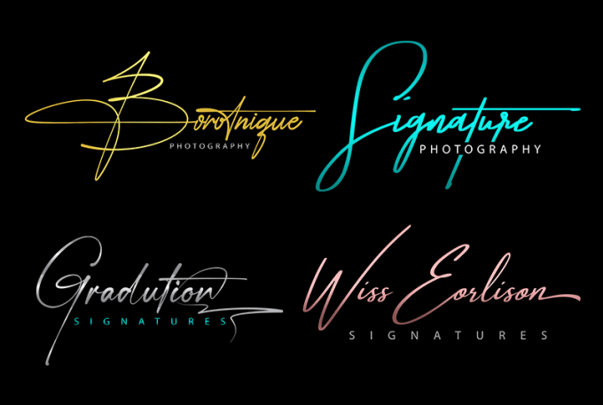 Gig Preview - Do professional elegant hand drawn luxury real estate photography signature logo