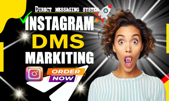 Gig Preview - Instagram marketing and send direct message mass dm promotion