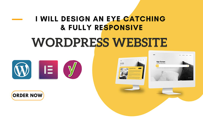 Gig Preview - Professionally create a modern and fully responsive wordpress website design