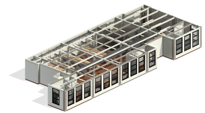 Gig Preview - Create revit model from point cloud data