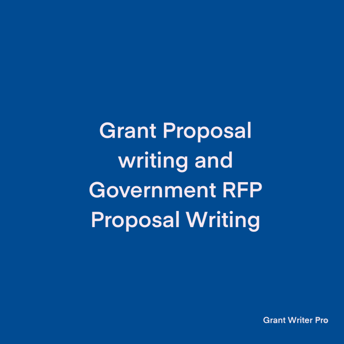 Gig Preview - Write grant application and rfp proposal