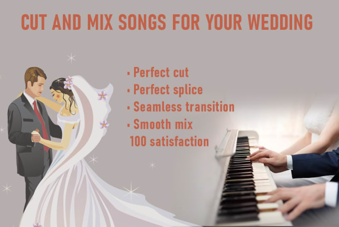 Gig Preview - Cut and mix songs for your wedding or ceremony