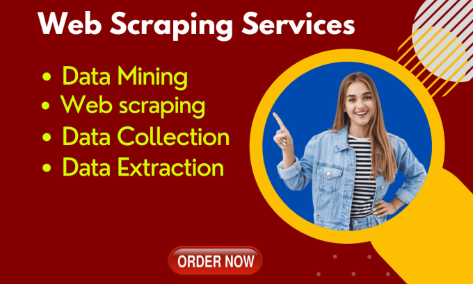 Gig Preview - Do web scraper, web scraping, data mining, data extraction, and email collection