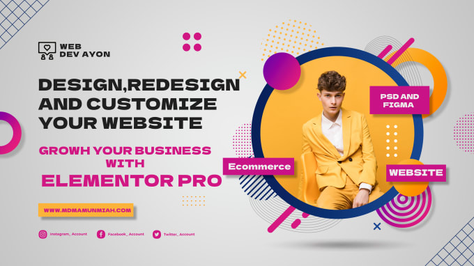 Gig Preview - Design wordpress ecommerce website,online store