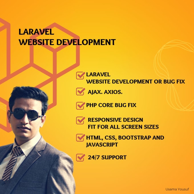 Gig Preview - Do laravel web development with front end and deployment optional lamp stack