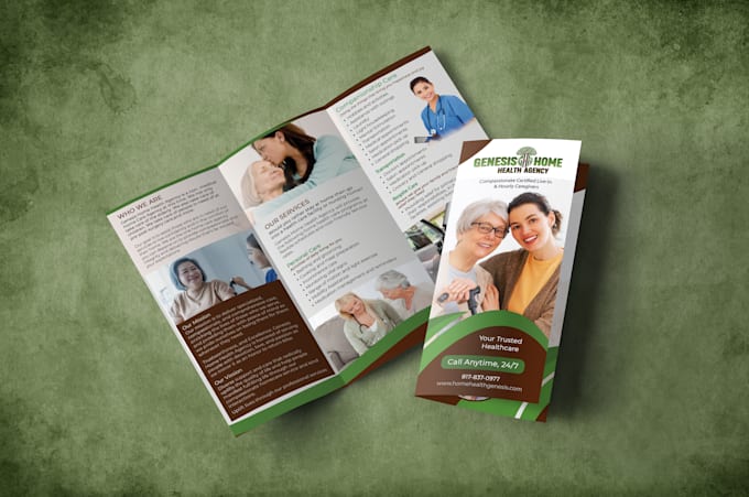 Gig Preview - Do a professional trifold brochure, bifold brochure and flyer design