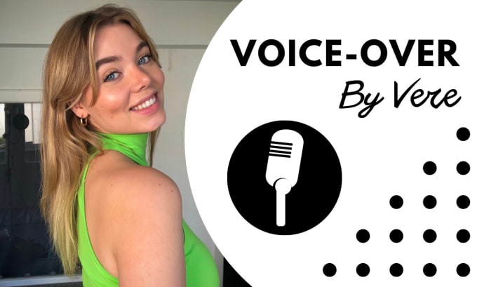 Gig Preview - Record a female english voice over