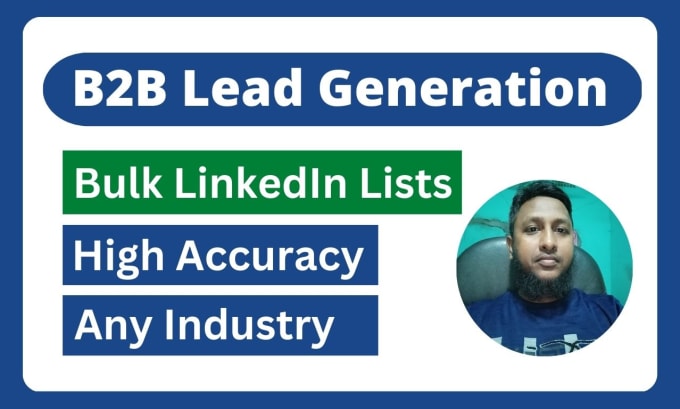 Gig Preview - Do b2b lead generation