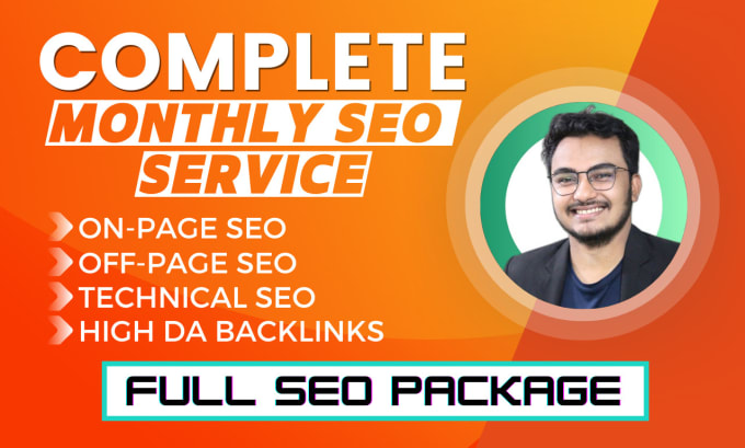 Gig Preview - Offer monthly SEO service high da backlinks for google top ranking