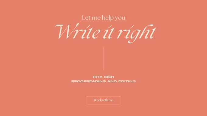 Gig Preview - Do professional copywriting for you