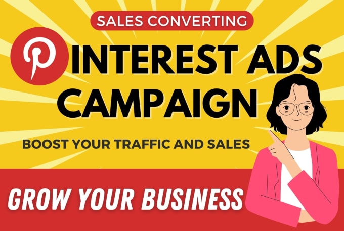 Gig Preview - Run sales converting pinterest ads campaign