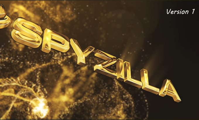 Gig Preview - Create 3d logo animations particle gold