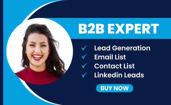 Gig Preview - Do b2b lead generation, lead prospecting, list building, and email list building