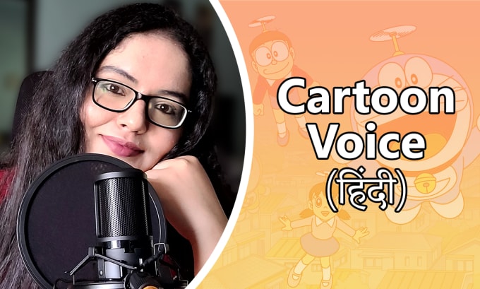 Gig Preview - Record cartoon kid voice over in hindi