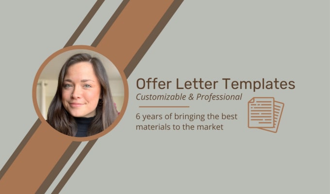 Gig Preview - Write an offer letter for your potential new hire