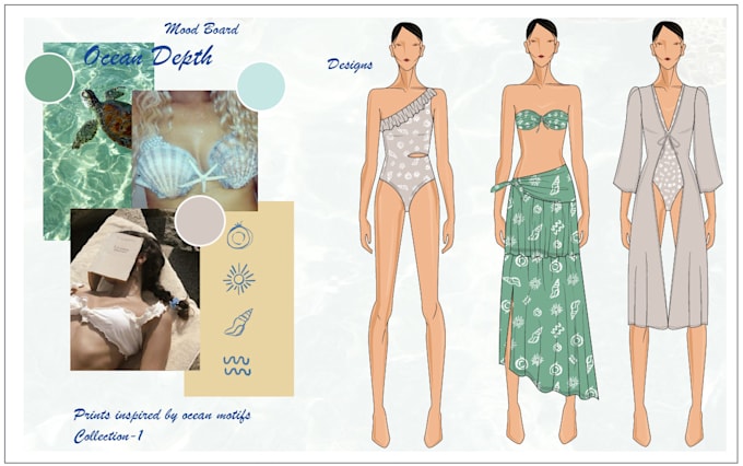 Gig Preview - Design your swimwear fashion collection