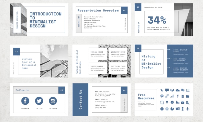 Bestseller - design powerpoint presentation, canva and google slides