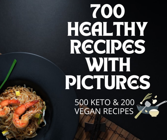 Gig Preview - Send 700 healthy recipes with pictures