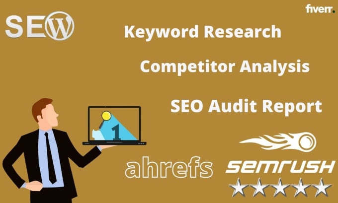 Gig Preview - Do semrush and ahref audit reports for SEO competitors analysis