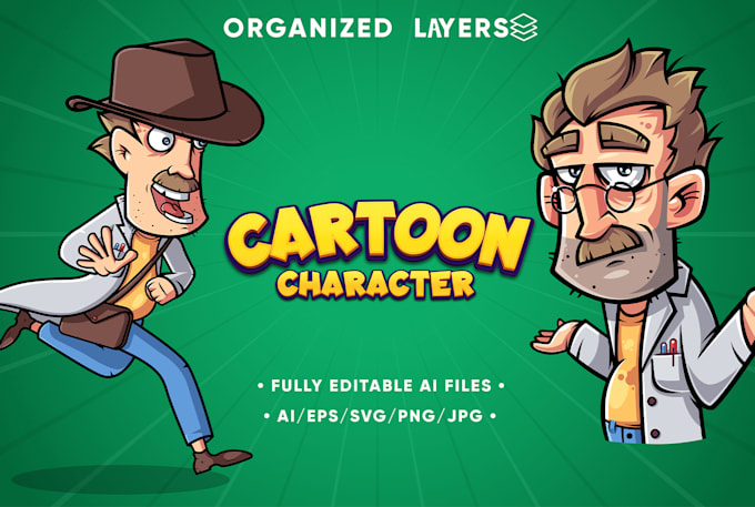 Gig Preview - Design cartoon, mascot, or character