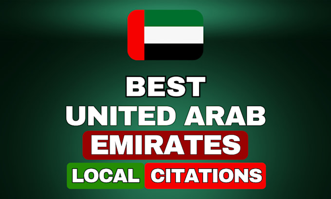 Gig Preview - Create best uae local citations