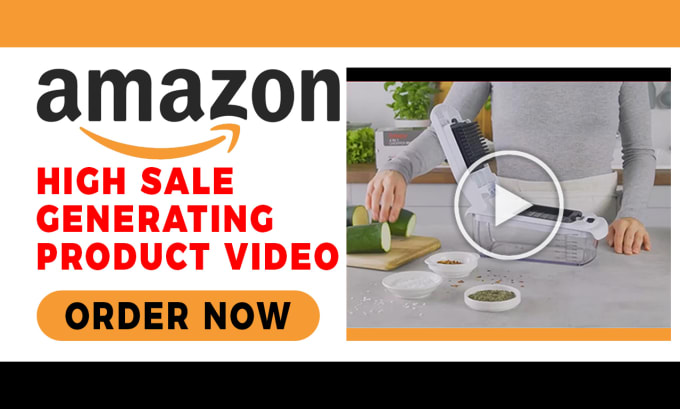 Gig Preview - Create edit amazon product, amazon listing video, amazon video ad