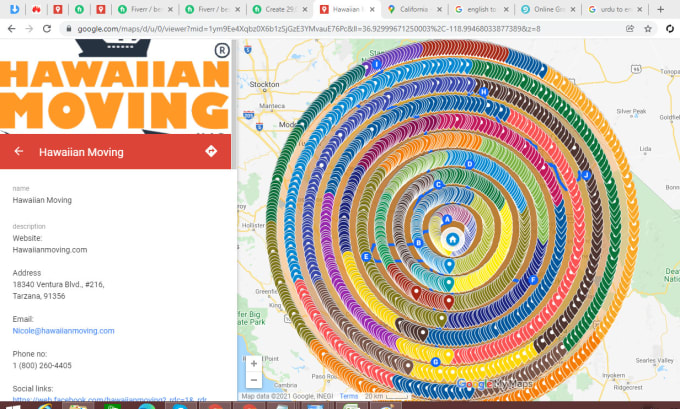 Gig Preview - Do 7000 live google maps citations for local business SEO