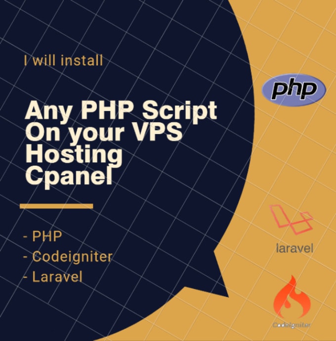 Gig Preview - Install any php script on your hosting, cpanel, vps