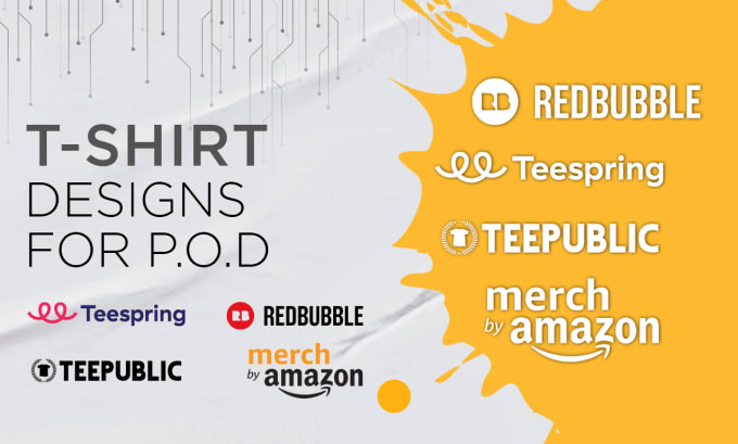 Gig Preview - Upload designs and listing optimization SEO on redbubble teepublic amazon merch