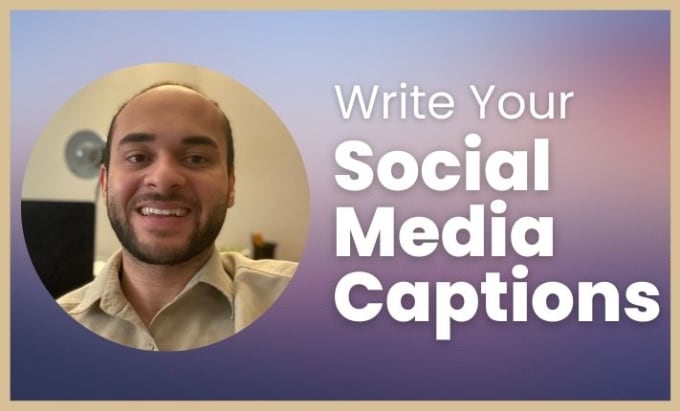 Gig Preview - Write your social media captions