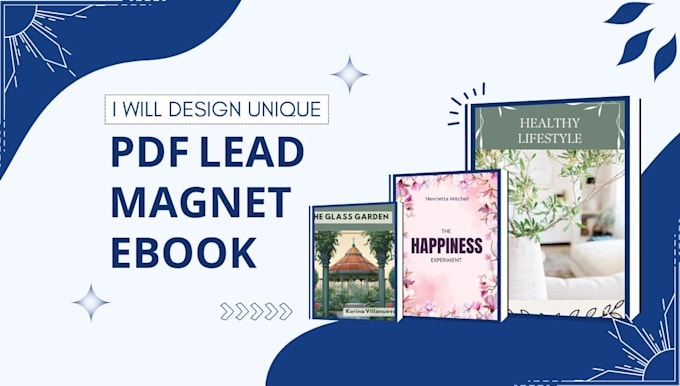 Gig Preview - Design professional pdf lead magnet ebook, workbooks, guide and booklet