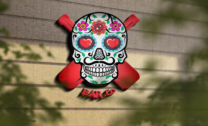 Gig Preview - Design mexican dead day, sugar skull, and the skull logo