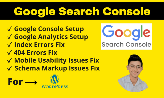 Gig Preview - Fix google search console indexing issues or technical SEO, website audit errors