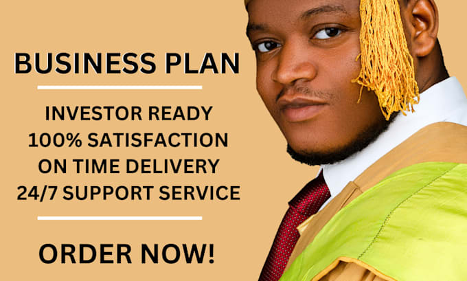 Gig Preview - Develop investor ready business plans for you