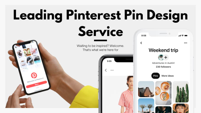 Gig Preview - Create eye catching and brilliant pinterest pin designs