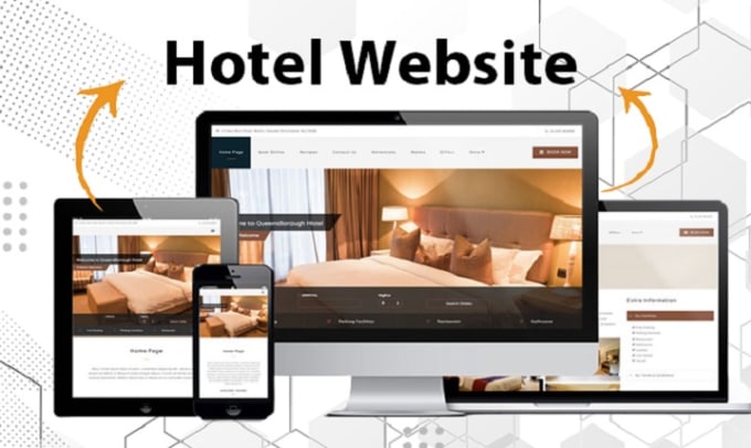 Gig Preview - Design hotel website with room book system