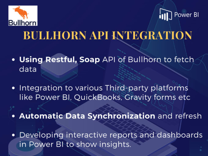 Gig Preview - Fetch data from bullhorn using apis and build dashboards