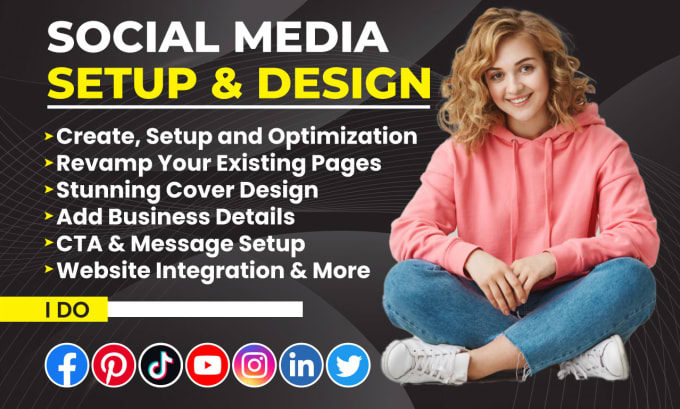 Bestseller - setup facebook business page, instagram, youtube, and all social media accounts