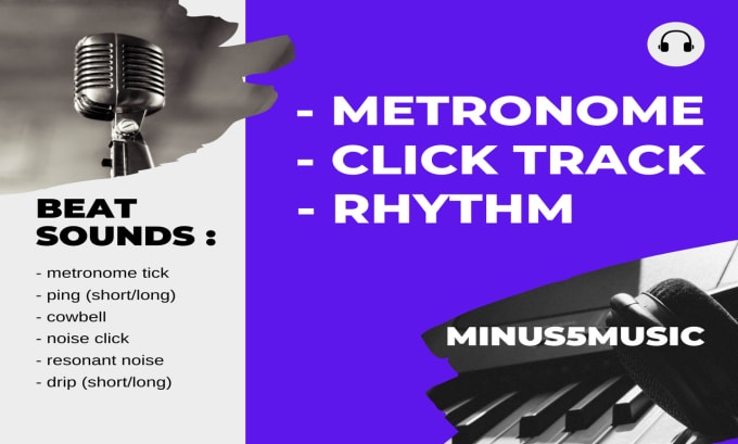 Gig Preview - Make metronome or click track for your music and stems