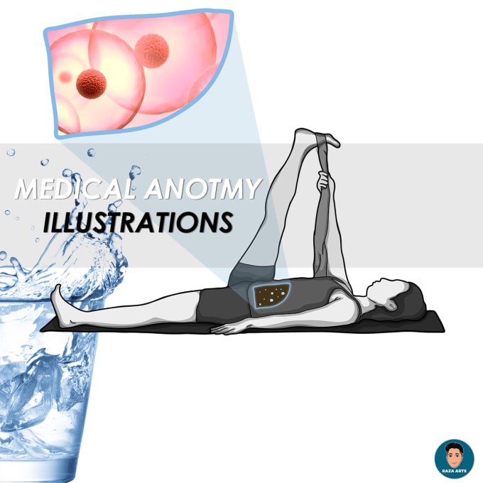 Gig Preview - Draw scientific and medical diagrams bringing ideas to life