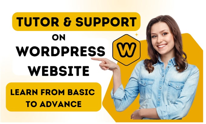 Bestseller - teach, tutor, train, expert, coach, consultant to use wordpress like a pro