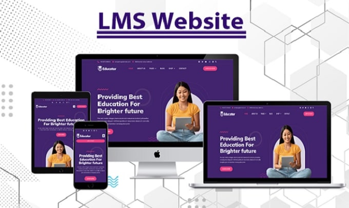 Gig Preview - Build lms education website with learndash