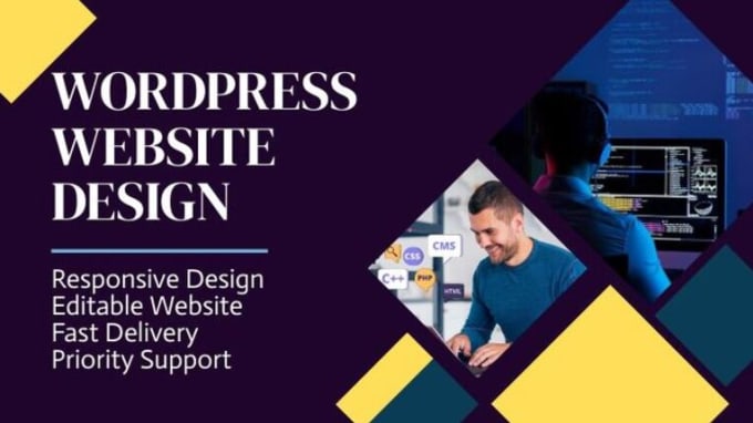 Gig Preview - Do wordpress website development and web design