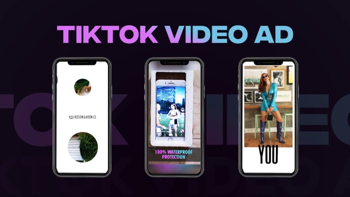 Gig Preview - Create tiktok video ad for dropshipping product snapchat