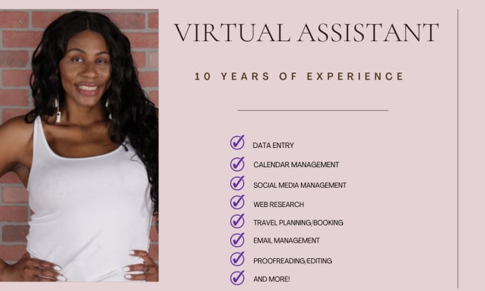 Gig Preview - Be your professional virtual assistant