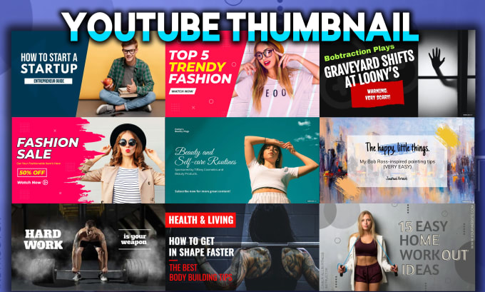 Gig Preview - Do amazing epic youtube thumbnail design