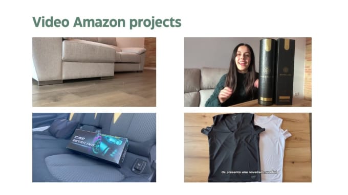 Gig Preview - Create an ugc amazon product video in spanish