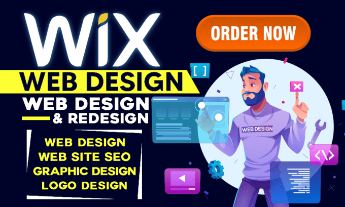 Gig Preview - Do wix website design and wix website redesign for you